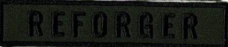 Name Tape, Reforger