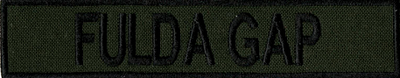 Name Tape, Fulda Gap OD GREEN