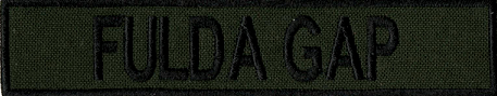 Name Tape, Fulda Gap OD GREEN