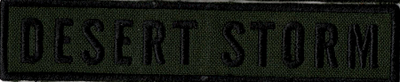 Name Tape, Desert Storm OD GREEN