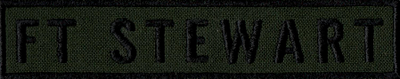 Name Tape, Ft Stewart OD GREEN