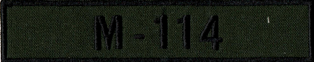 Name Tape, M114