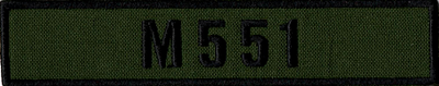 Name Tape, M551