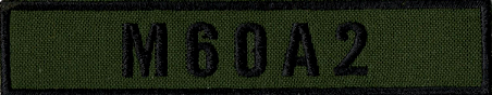 Name Tape, M60A2