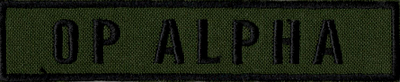 Name Tape, OP Alpha
