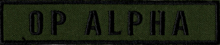 Name Tape, OP Alpha