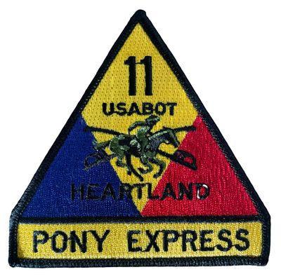Patch, Bn, 11, 4" x 3.75"