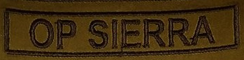 Name Tape, OP Sierra