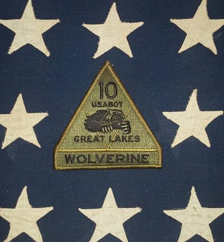 Patch, Bn, 10, 4" x 3.75", Sub