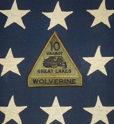 Patch, Bn, 10, 4" x 3.75", Sub