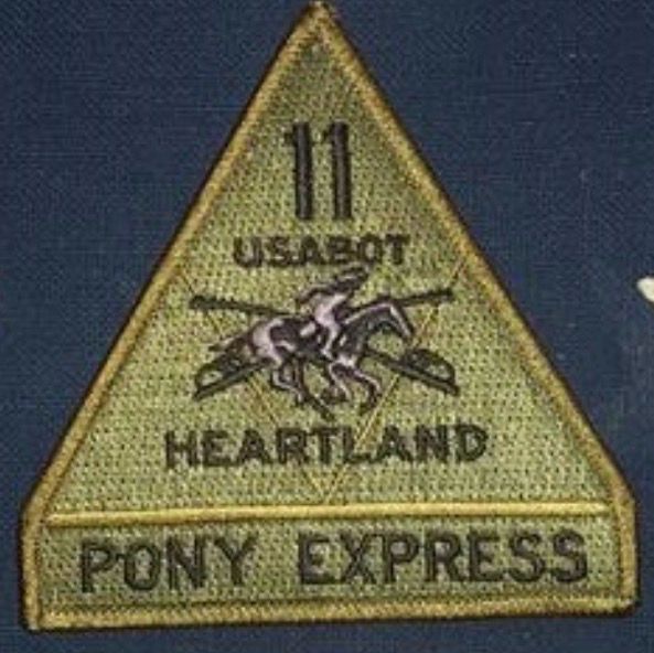 Patch, Bn, 11, 4" x 3.75", Sub