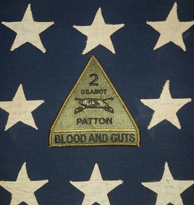 Patch, Bn, 2, 4" x 3.75", Sub
