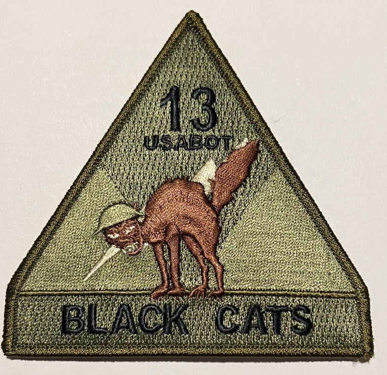 Patch, Bn, 13, 4" x 3.75", Sub