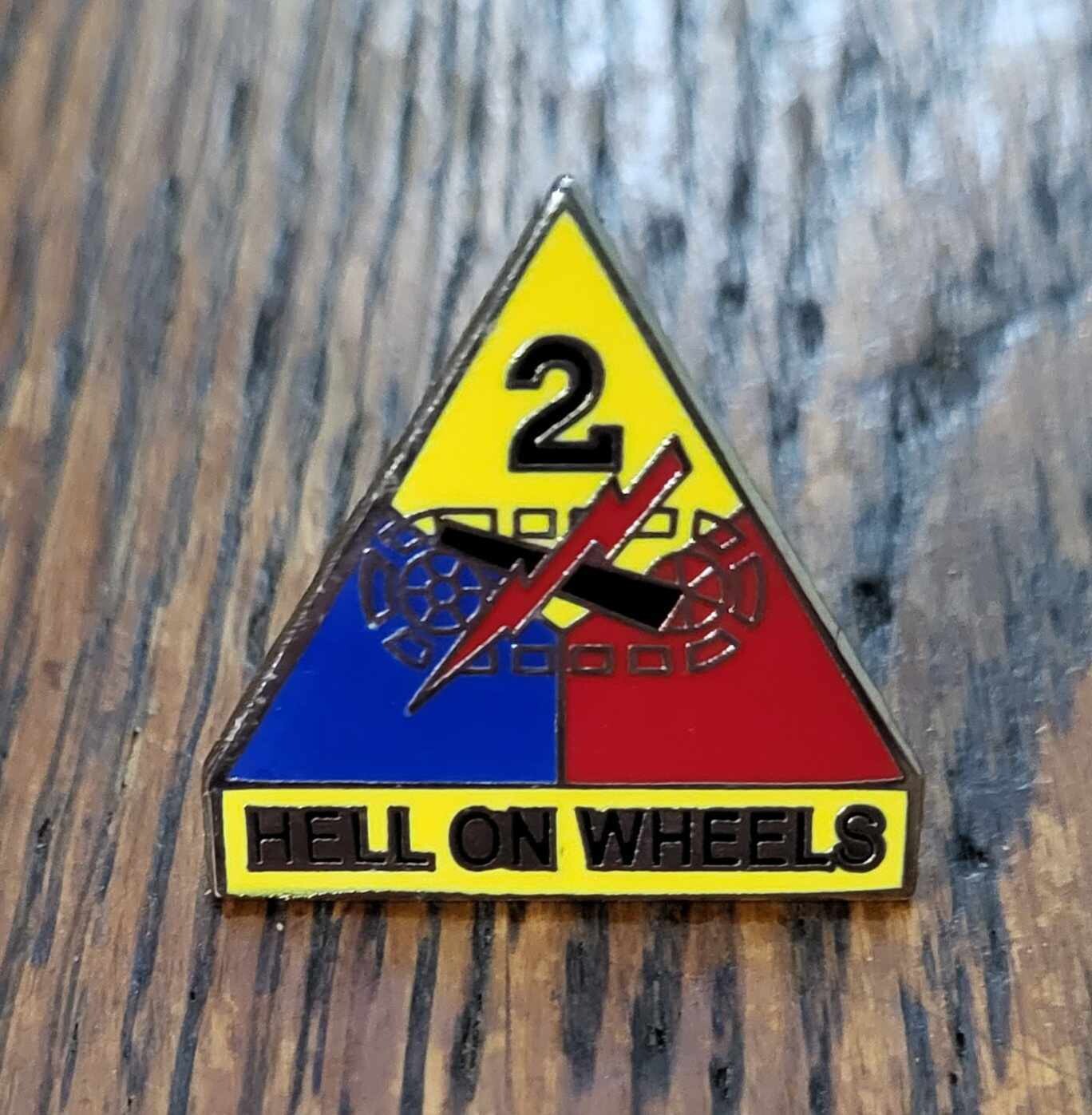 Pin, 2AD, 1" x 1"
