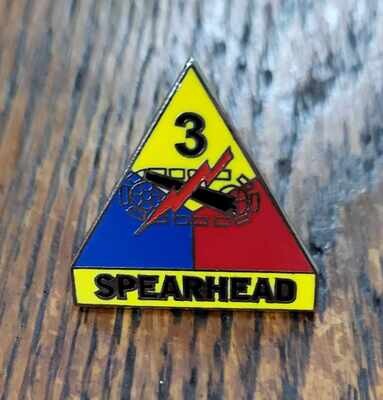 Pin, 3AD, 1" x 1"