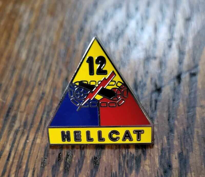 Pin, 12AD, 1" x 1"