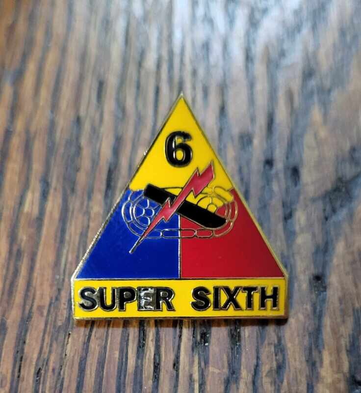 Pin, 6AD, 1" x 1"