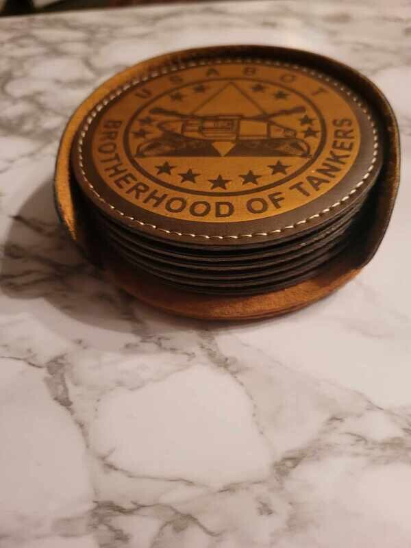 Coasters USABOT logo Leather 7 pc Set