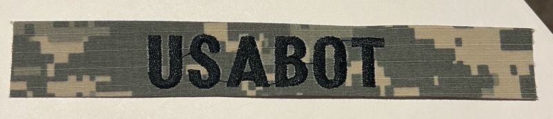 Name Tape, USABOT, ACU