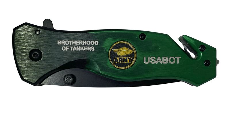 USABOT, Laser Engrave Army knifes