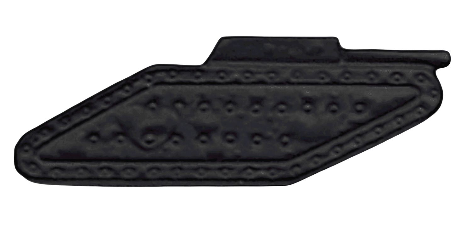 Black, Tank Lapel Pin