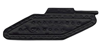 Black, Tank Lapel Pin