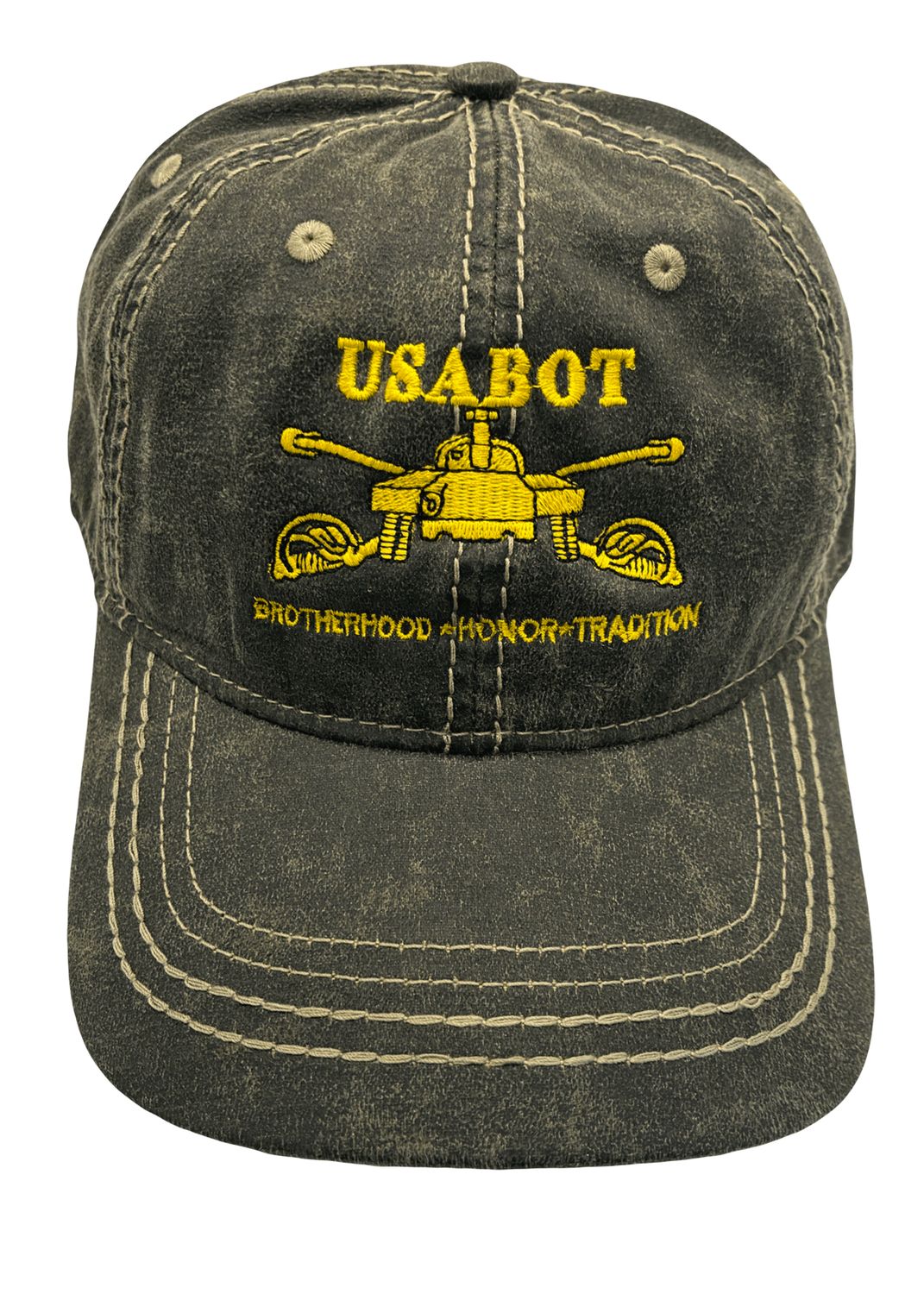 Cap, USABOT, Olive Distress, Adjustable velcro