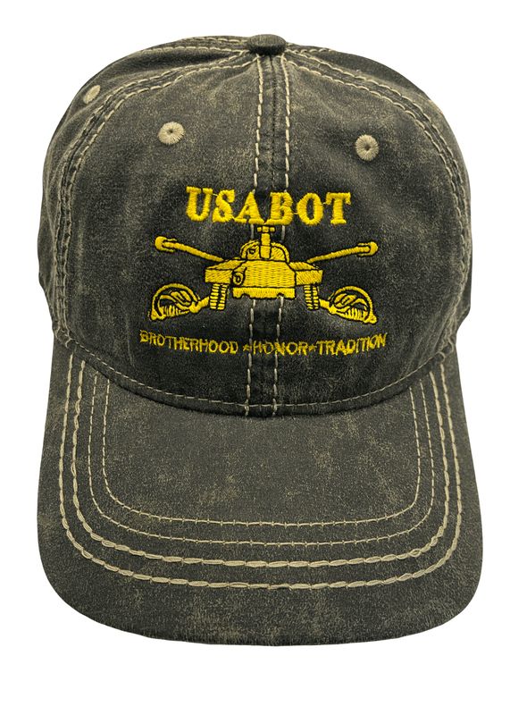 Cap, USABOT, Olive Distress, Adjustable velcro