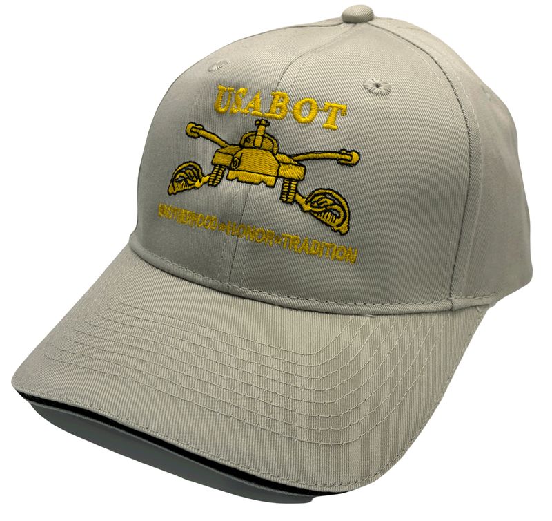 Cap, USABOT, Khaki Sandwich Bill, Velcro adjustable