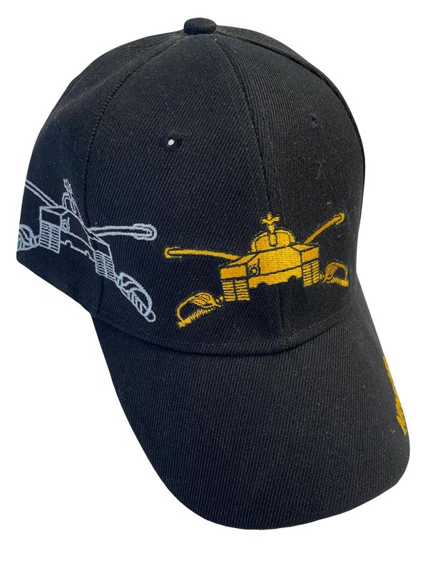 Cap, Black, Armor, Adjustable Velcro Strap