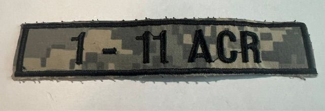 Name Tape, 1-11 ACR, ACU