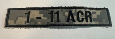 Name Tape, 1-11 ACR, ACU