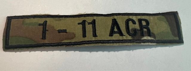 Name Tape, 1-11 ACR, Woodland