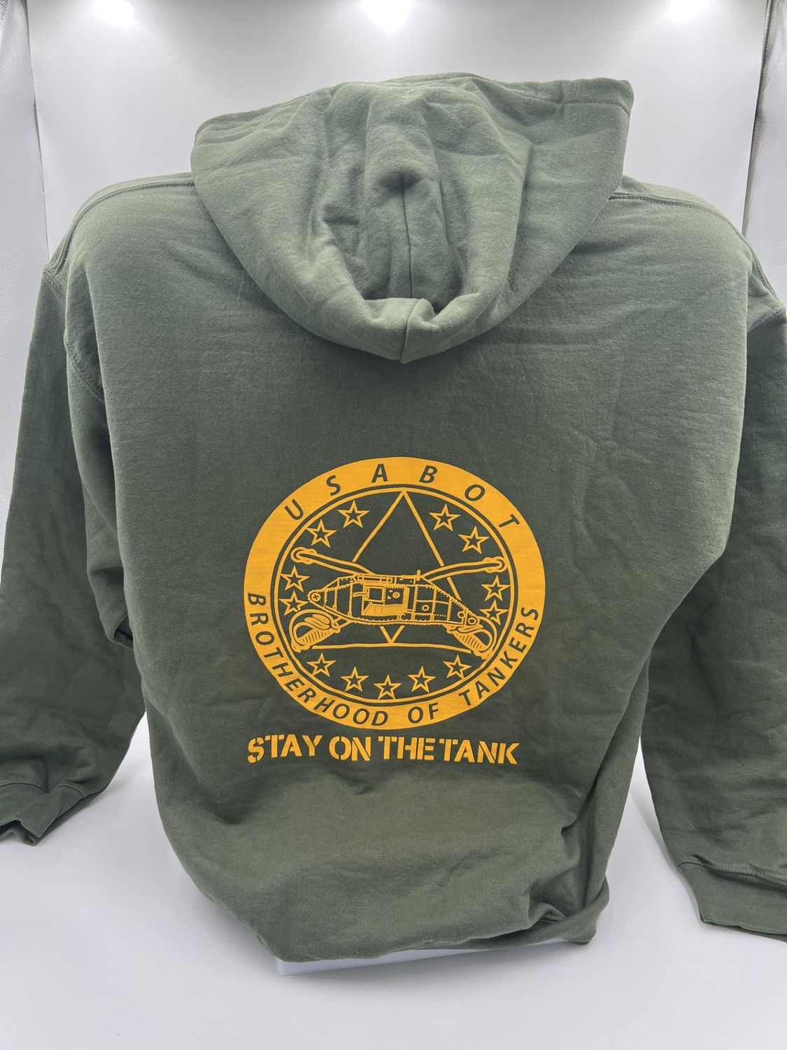 USABOT. Hooded, Green, 2XL