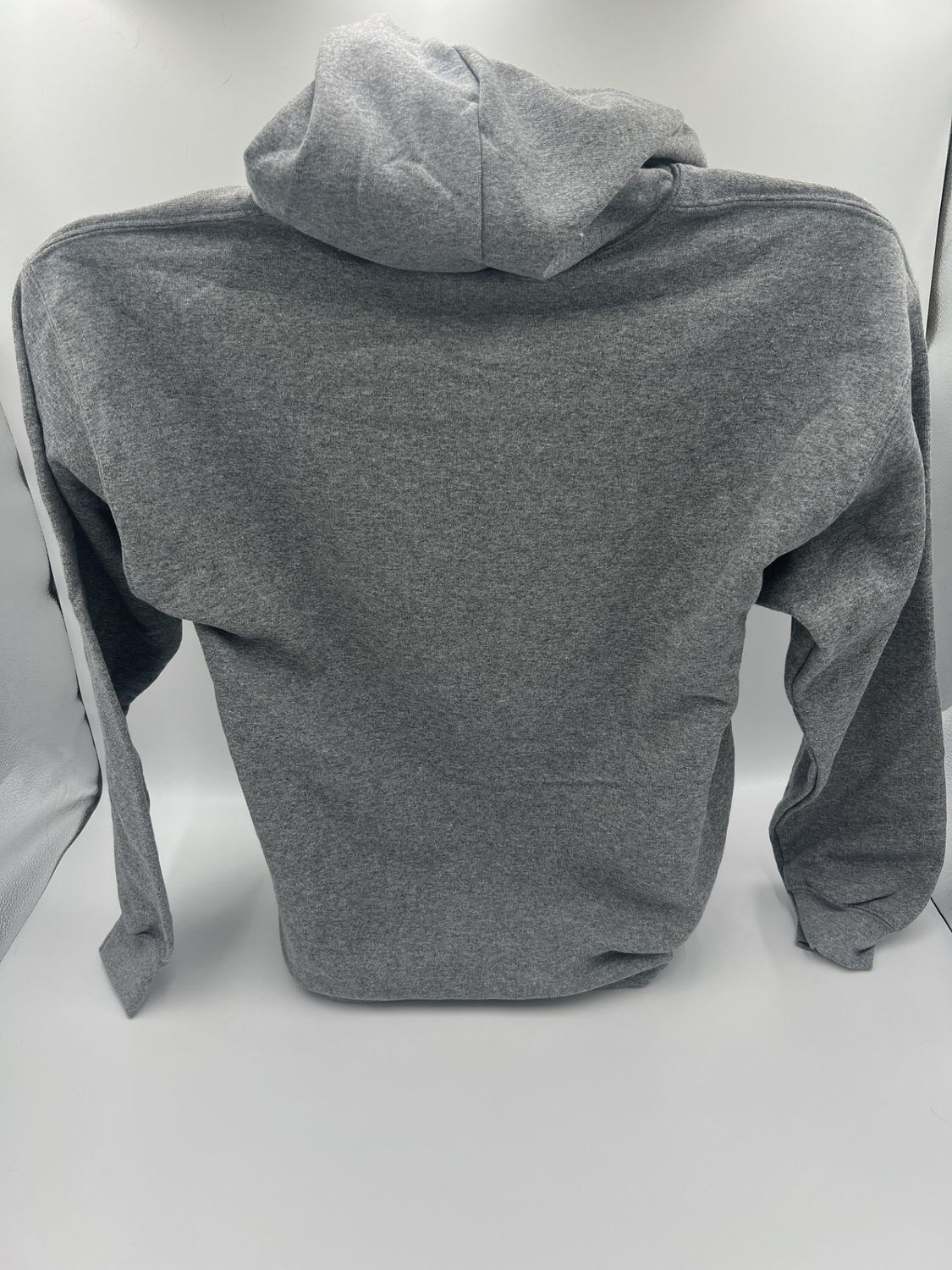 USABOT, Hooded, Full Zip-Up, Gray, Medium