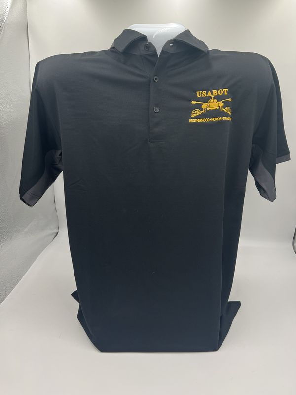 USABOT, Eddie Bauer Polo, Gray, XL