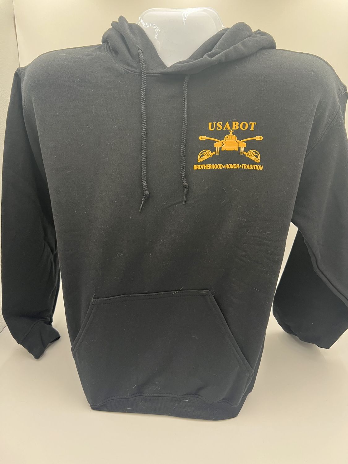 USABOT, Hooded, Black, XL