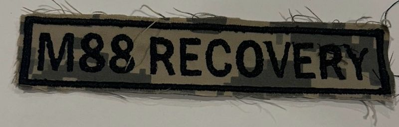 Name Tape, M88, Recovery ACU