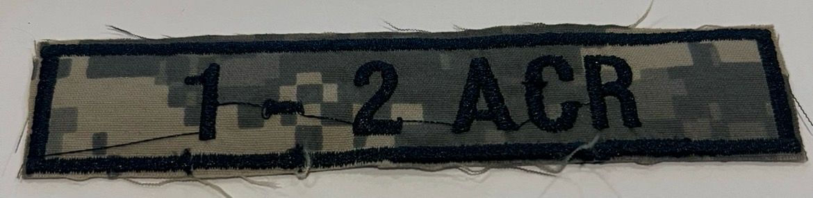 Name Tape, 1-2, ACR, ACU