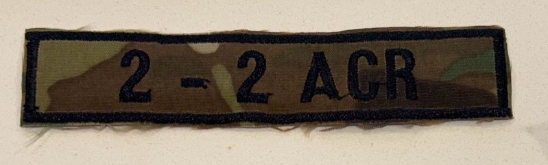Name Tape, 2-2 ACR Woodland