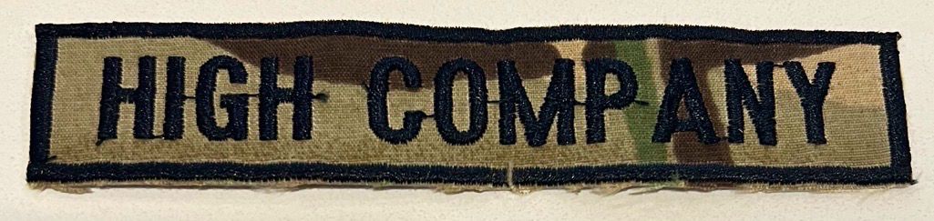 Nape Tape, High Company, Woodland