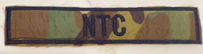 Name Tape, NTC, Woodland
