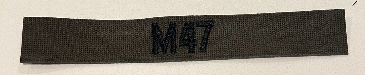 Name Tape, M47