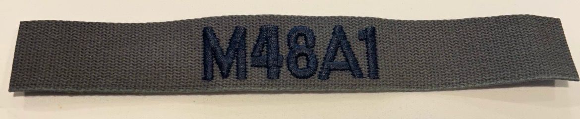 Name Tape, M48A1