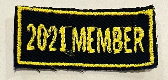 Name Tape, Year Tab, 2021