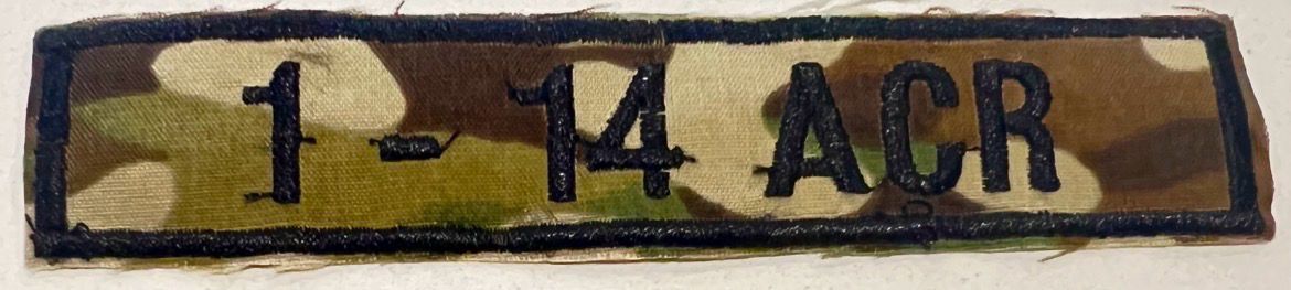 Name Tape, 1-14 ACR Woodland