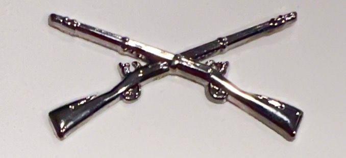 Emblem, Crossed Rifles
