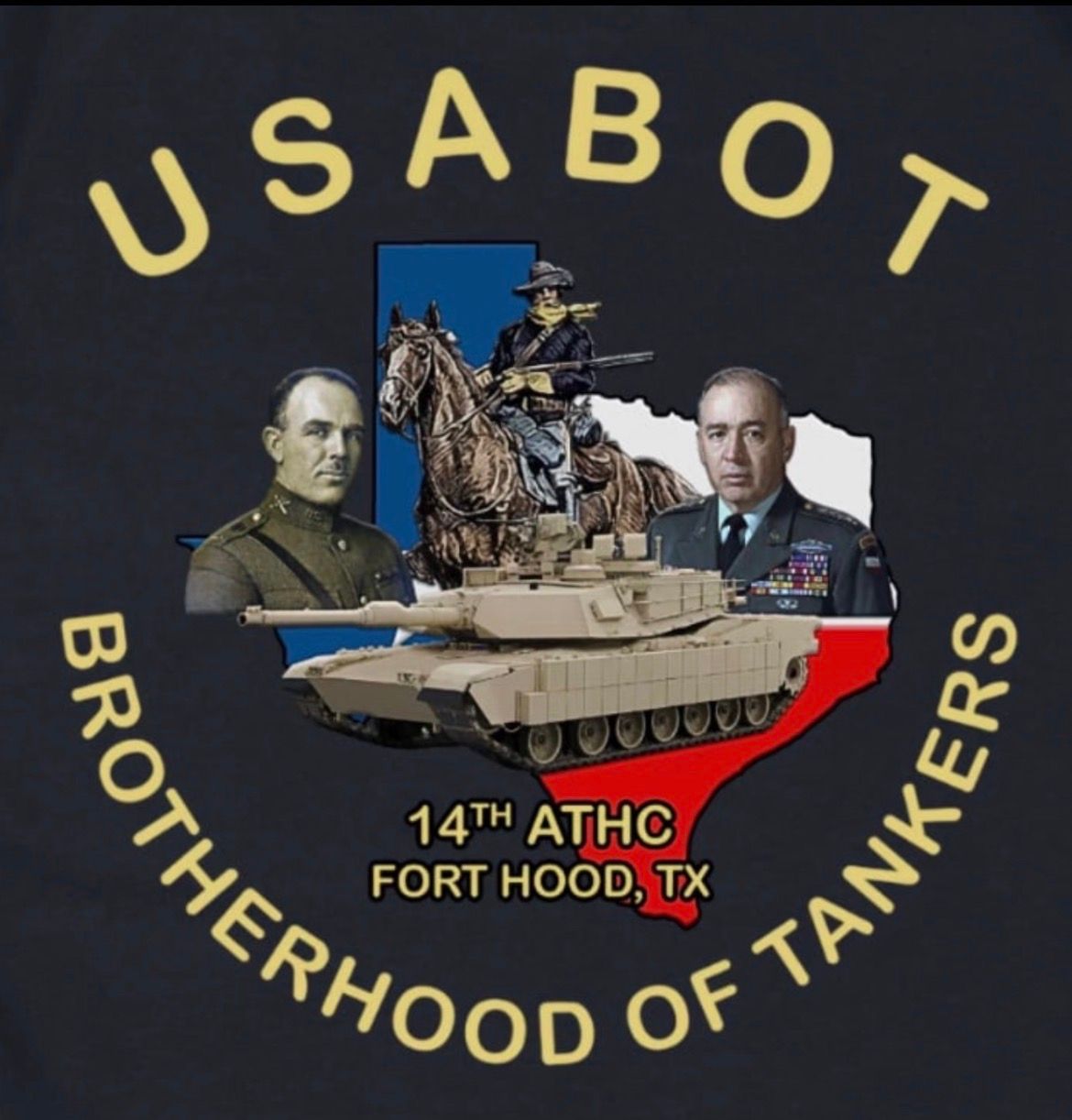 2026 USABOT 14th ATHC, T-Shirt, Black, SMALL