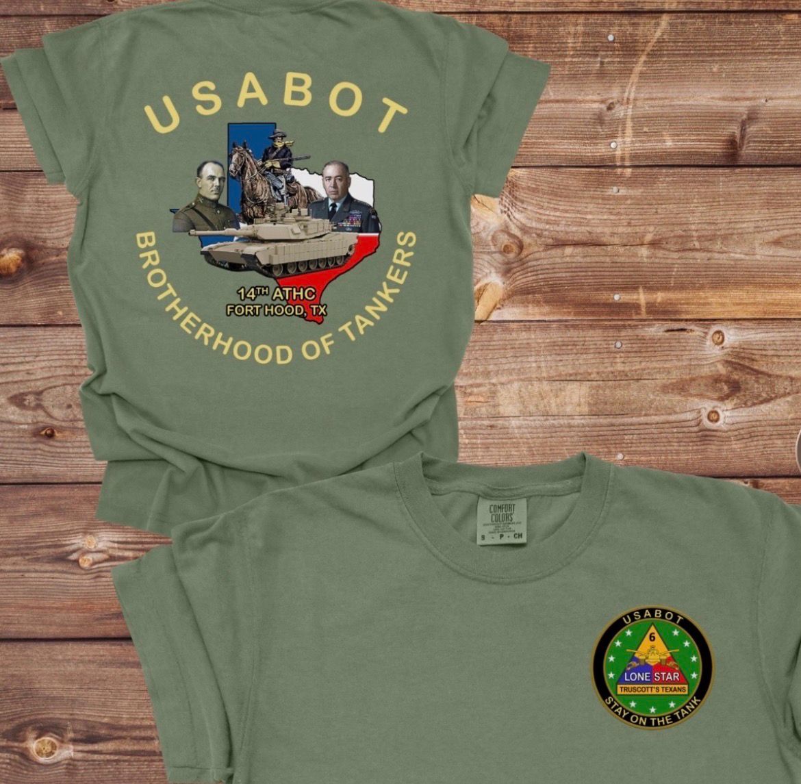 2026 USABOT 14th ATHC, T-Shirt, Green, LARGE