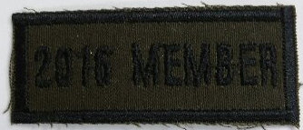 Member, Year Tab, 2016 OD Green